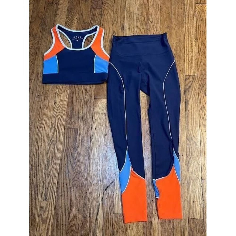 WILO The Label, Racer Panel Leg Set, Navy, XS, NWT, MSRP $106